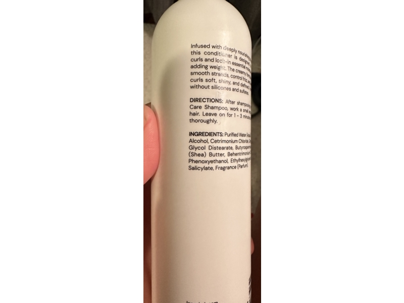 L'ange Hair Curl Care Conditioner, 8 fl oz/236 mL