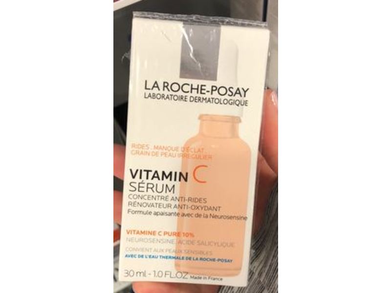 La Roche-Posay Pure Serum, Vitamin C10, 1 fl oz/30 mL