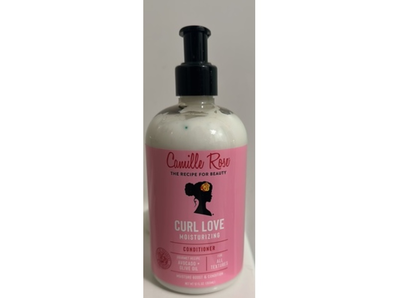 Camille Rose Curl Love Moisturizing Conditioner, Avacado + Olive Oil, 12 fl oz/355 mL