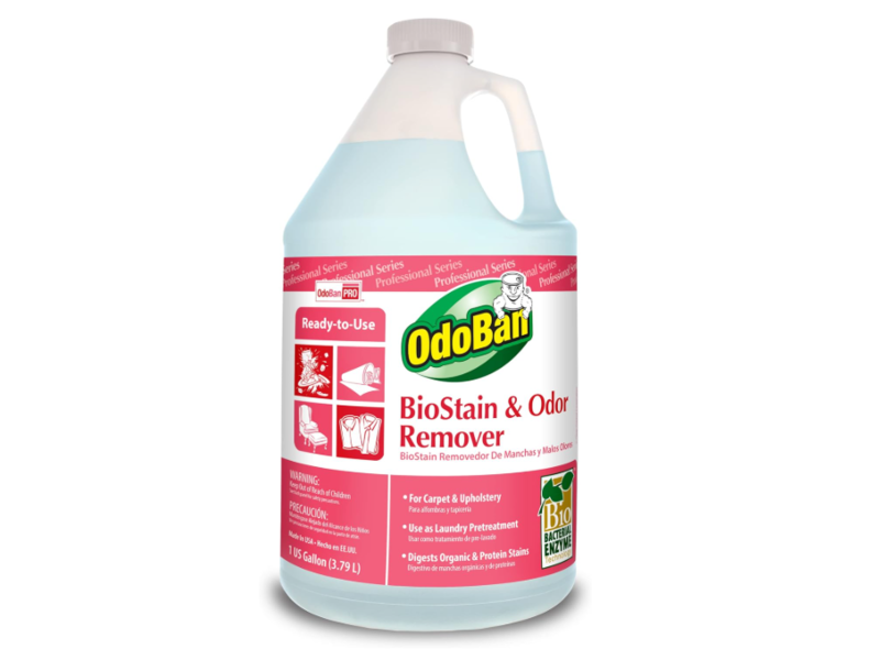 OdoBan Ready-to-Use Bio Stain & Odor Remover, 128 fl oz/3.79 L