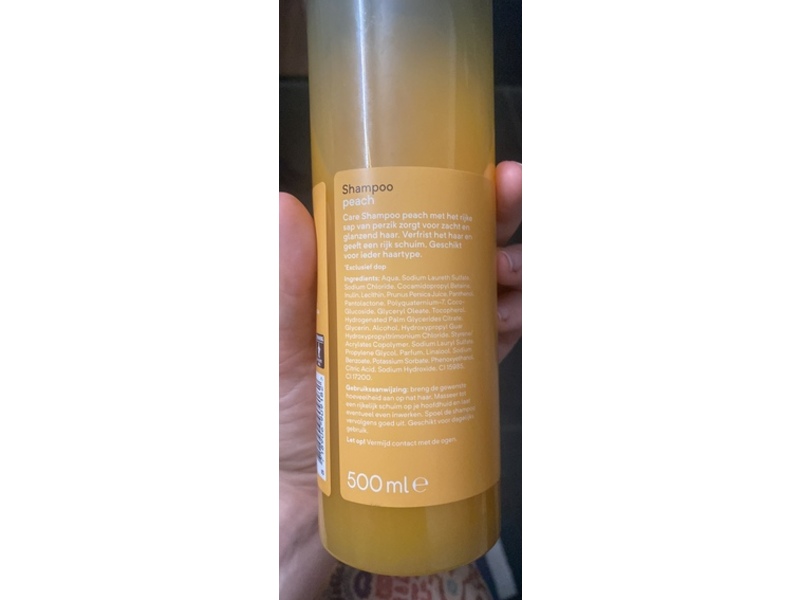 Albert Heijn Care Shampoo, Peach, 500 mL