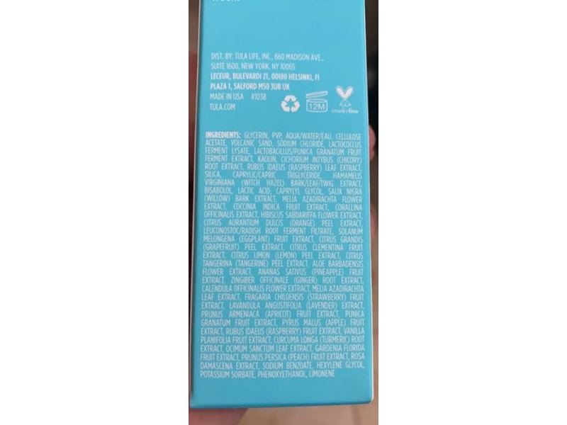 Tula Skin Care So Poreless Deep Exfoliating Blackhead Scrub, 2.89 oz/82 g