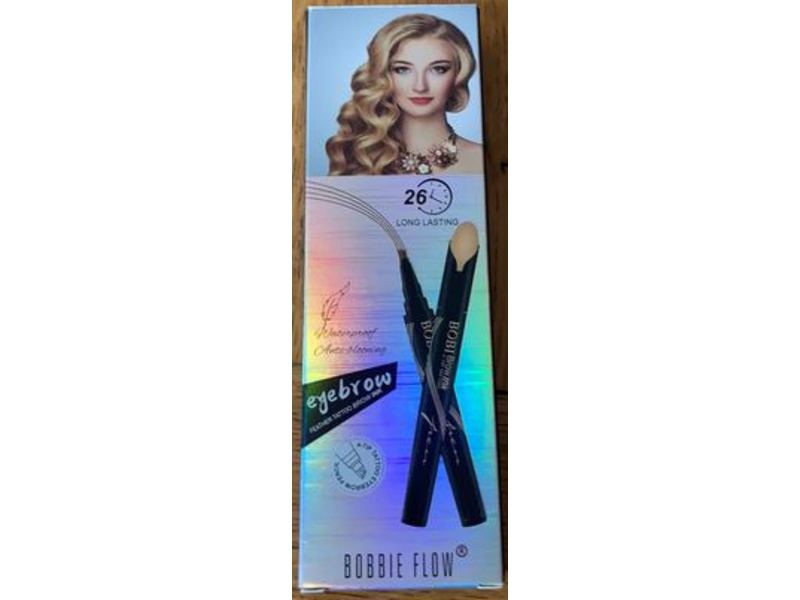 Bobbie Flow Tattoo Eyebrow Pencil, Dark Brown, 0.01 oz/0.33 g