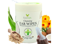 EcoBark Cleansing Ear Wipes, Coconut Vibes, 50 Count - thumbnail 1