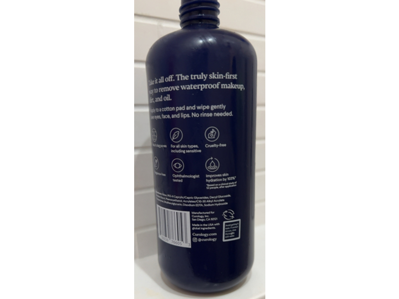 Curology Micellar Makeup Remover, 8.5 fl oz/250 mL