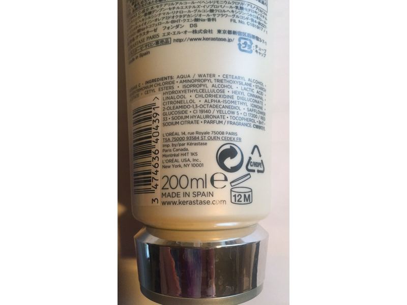 Kerastase Densifique Fondant Densite, Hyaluronic + Intra-Cylane, 6.8 fl oz/200 mL