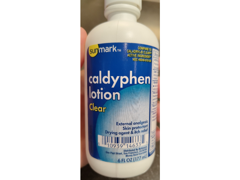 Sunmark Caldyphen Clear Lotion, 6 fl oz/177 mL