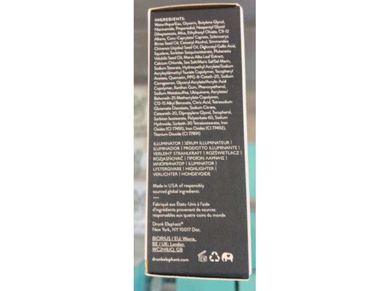 Drunk Elephant B-Goldi Bright Drops, Fortify + Glisten, 1 fl oz/30 mL