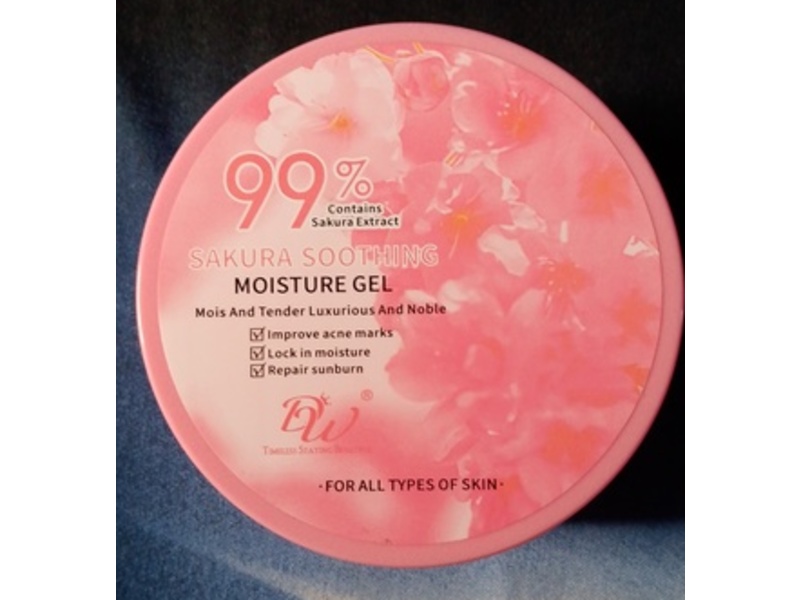 DW Cosmetics Corp Sakura Soothing Moisture Gel, 300 mL