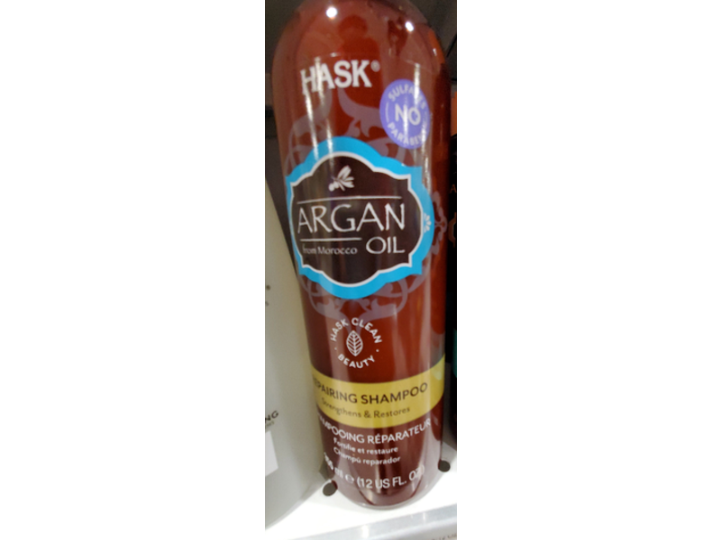 Hask Repairing Shampoo, Argan Oil, 12 fl oz/355 mL