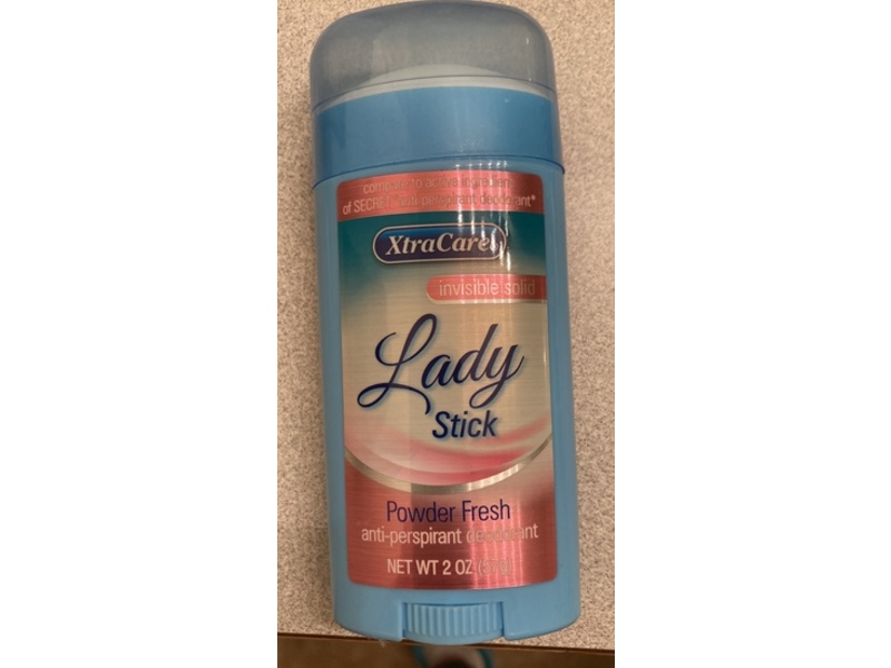 XtraCare Lady Stick Antiperspirant Deodorant, Powder Fresh, 2 oz/57 g