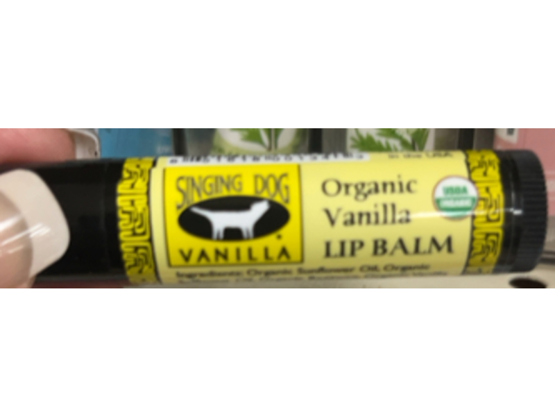 Singing Dog Lip Balm, Vanilla, 15 oz/4.25 g