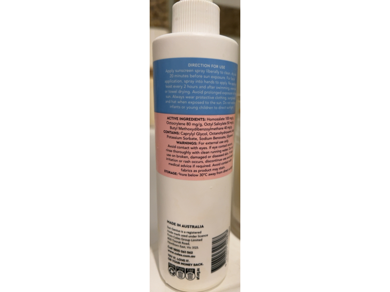 Sun Genius Sensitive Skin Sunscreen Spray, SPF 50+, 200 mL