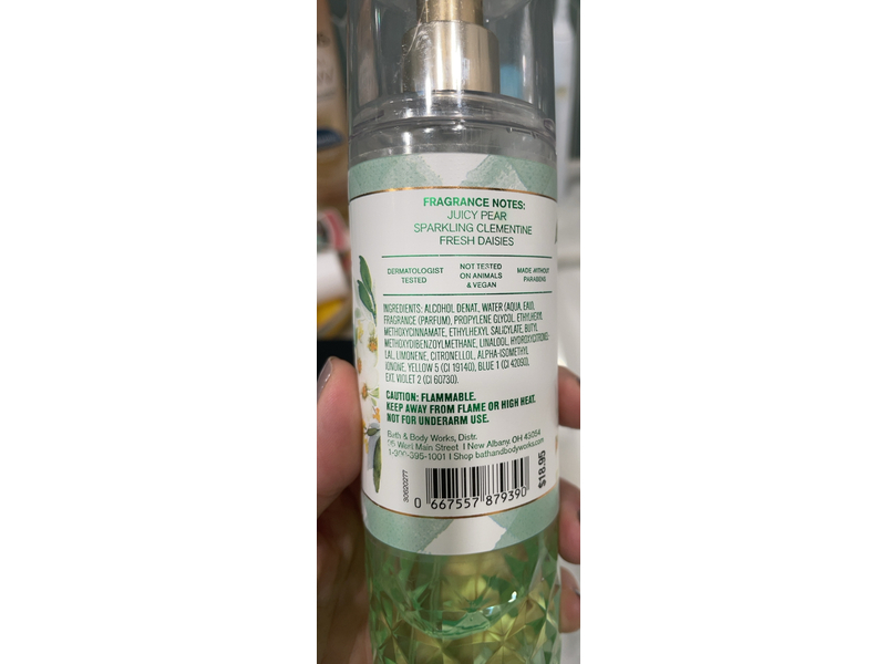 Bath & Body Works Fine Fragrance Mist, Gingham Fresh, 8 fl oz/236 mL