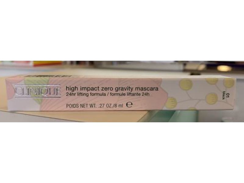 Clinique High Impact Zero Gravity Mascara, Black, 0.27 oz/8 ml