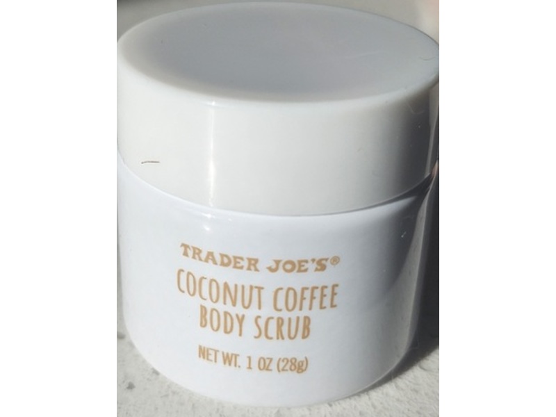 Trader Joe's Body Scrub, Coconut Coffee, 1 oz/28 g