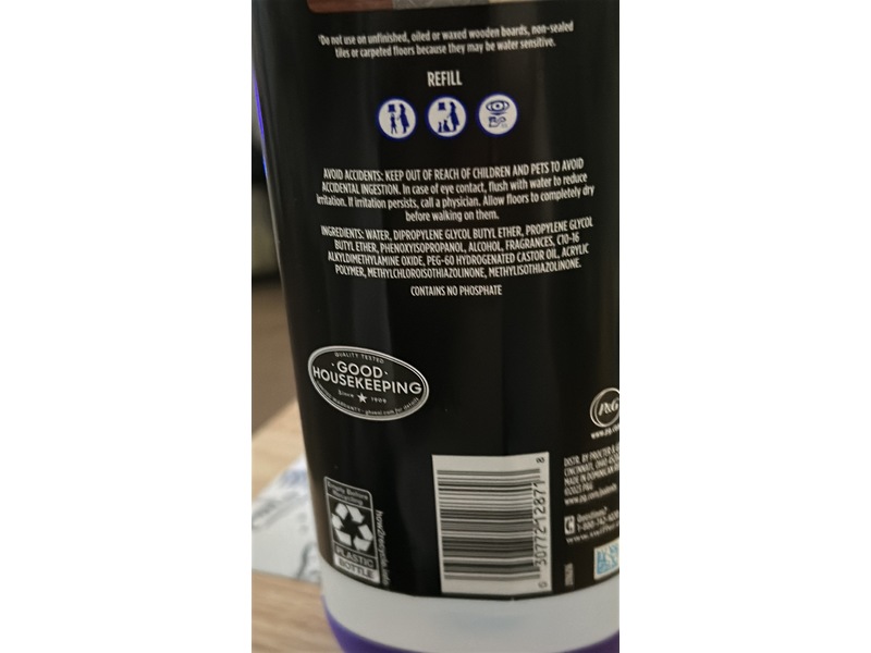 Swiffer Unstopables Power Mop Floor Cleaner, Fresh, 25.3 fl oz/750 mL, Pack Of 2