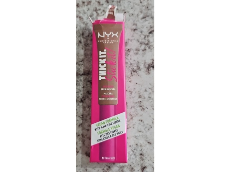 Nyx Professional Makeup Thick It Stick It Thickening Brow Mascara, Auburn, 0.23 fl oz