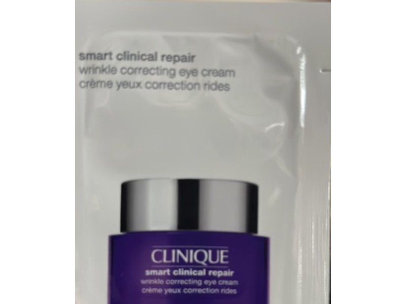 Clinique Smart Clinical Repair Wrinkle Correcting Eye Cream, 0.03 oz/1 mL