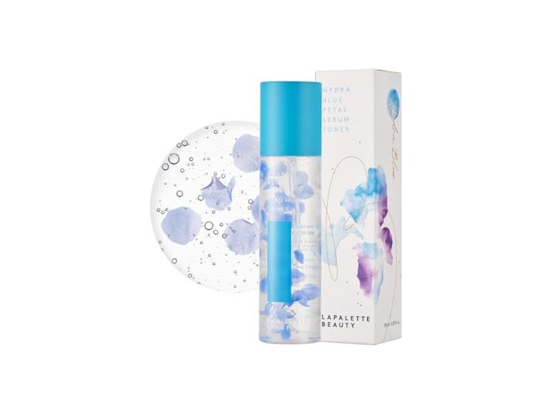 Lapalette Beauty Hydra Blue Petal Serum Toner, 3.38 fl oz