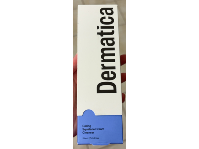 Dermatica Caring Squalane Cream Cleanser, 5.0 fl oz/150 mL