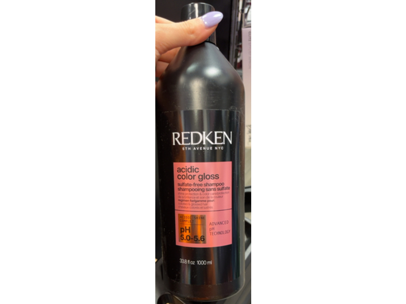 Redken Acidic Color Gloss Sulphate-Free Shampoo, 33.8 fl oz/1000 mL