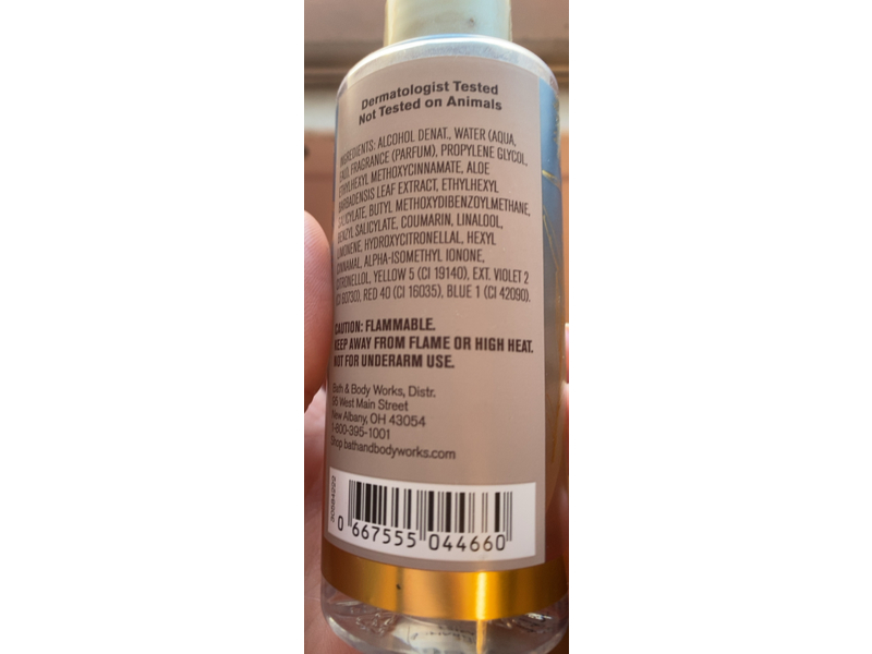Bath & Body Works Fragrance Mist, Sunrise Woods, 3 fl oz/88 mL