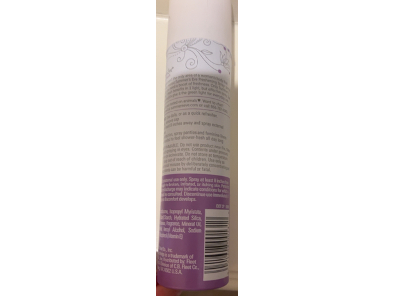 Summer's Eve 5 In 1 Ultra Freshening Spray, 2.0 oz/56.7 g