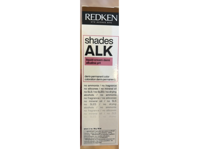 Redken Shades ALK Demi-Permanenrt Color, 7N, 2.1 oz/60 g