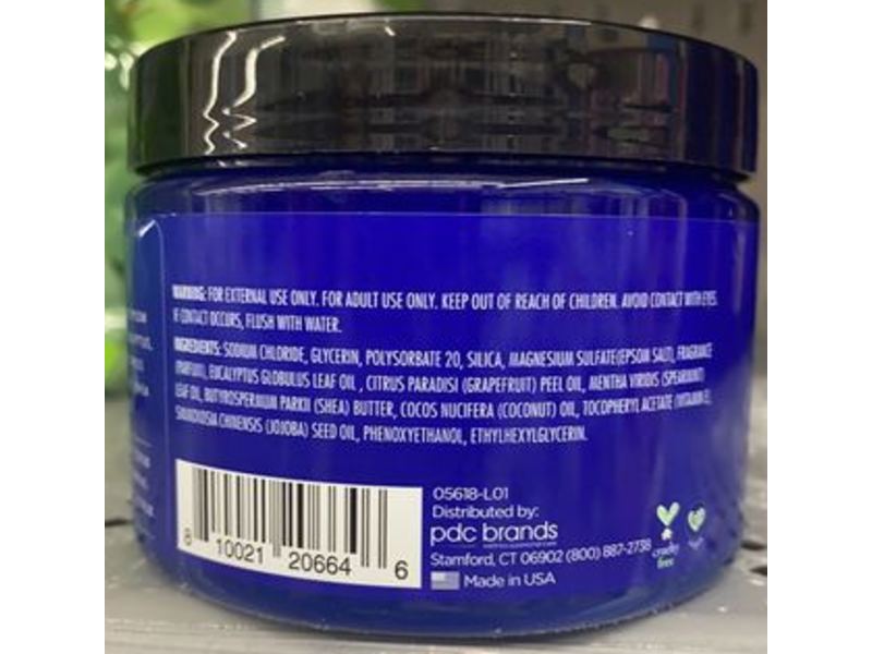 Dr Teal's Aromatherapy Stress Relief Body Scrub, Eucalyptus, Citrus & Spearmint, 16 oz/454 g