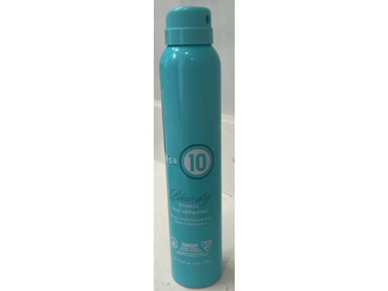 Its A 10 Miracle Blow Dry Miracle Hair Refresher Spray, 6 oz/170 g