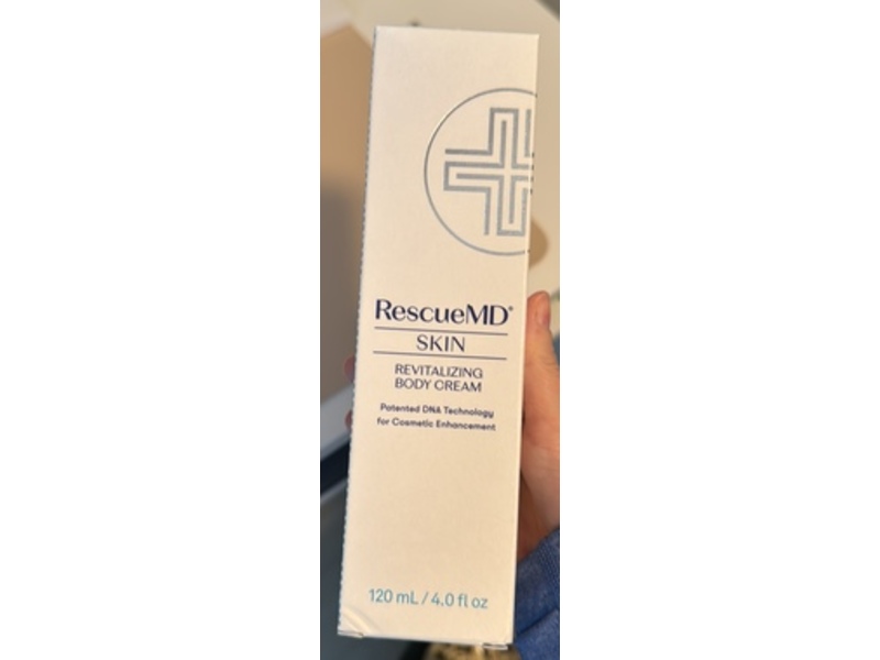 RescueMD Revitalizing Body Cream, 4.0 fl oz/120 mL