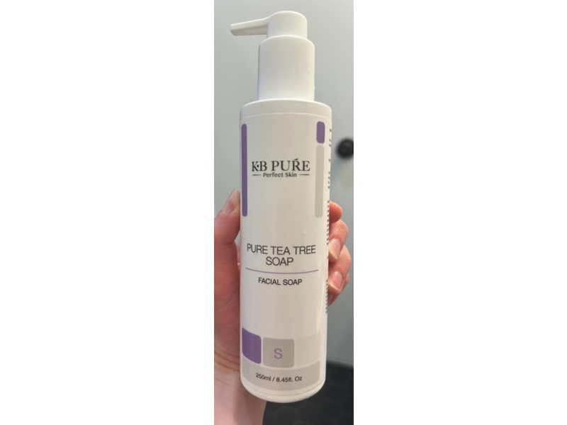 K.b Pure Facial Soap, Tea Tree, 8.45 fl oz/250 mL