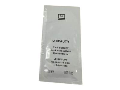 U Beauty The Sculpt Neck + Decollete Concentrate, 0.23 fl oz/7 mL