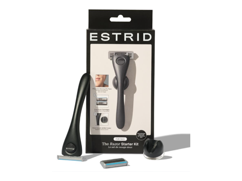 Estrid The Face Razor Starter Kit, Onyx