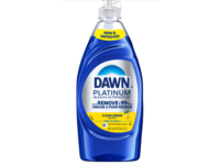 Dawn Platinum Dishwashing Liquid, Clean Lemon Scent, 16.4 fl oz/485 mL - thumbnail 1