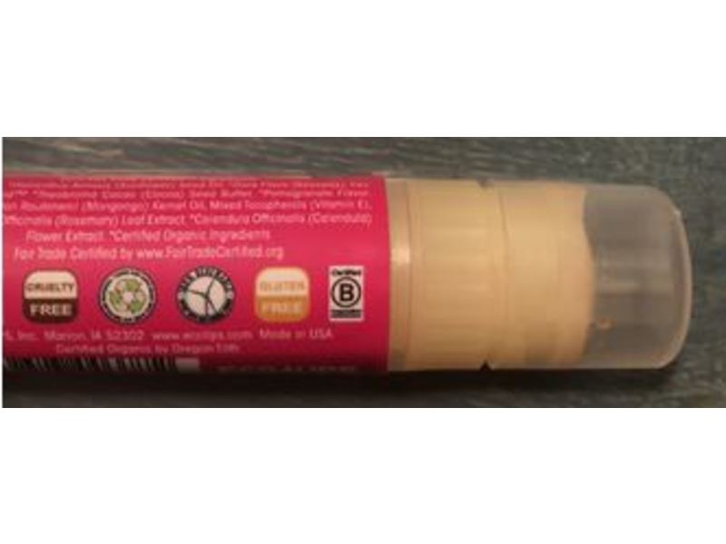 Eco Lips Mongongo Oil Mongo Kiss Lip Balm, Pomegranate , 0.25 oz