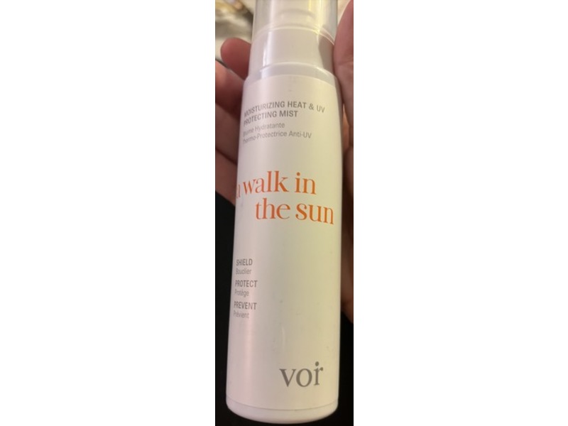 Voir Haircare A Walk In The Sun Moisturizing Heat & UV Protecting Mist, 5.1 fl oz/150 mL