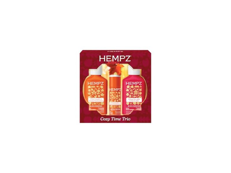 Hempz Cozy Time Trio Travel-Size Lotion & Lip Balm Set