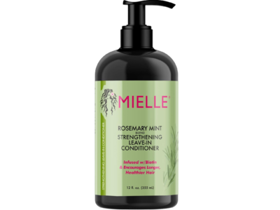 Mielle Strengthening Conditioner, Rosemary Mint, 12 fl oz/355 mL