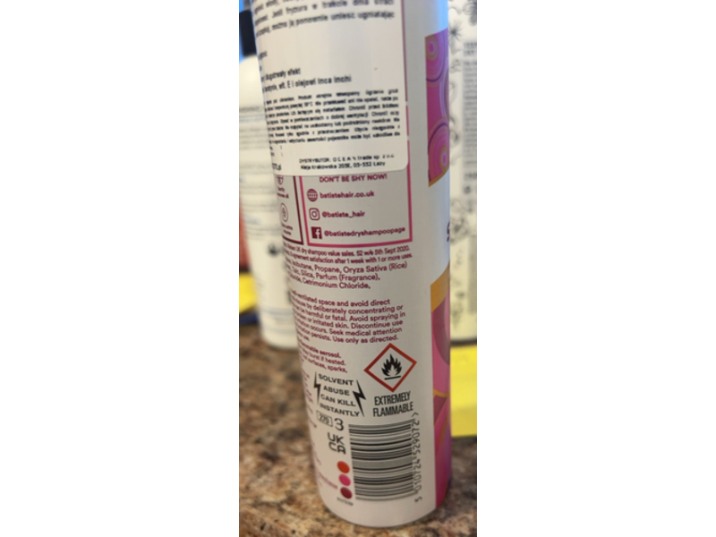 Batiste Dry Shampoo, 6.76 fl oz/200 mL