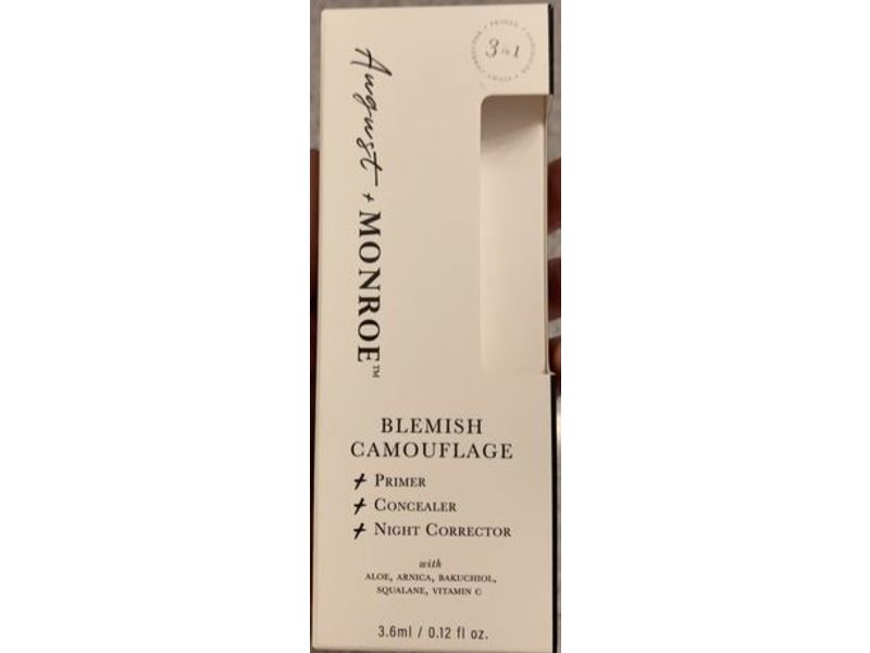 August+Monroe 3-in-1 Blemish Camouflage, 0.12 fl oz/3.6 mL