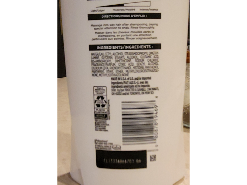 Pantene Pro-V Daily Moisture Renewal Conditioner, 16 fl oz/476 mL