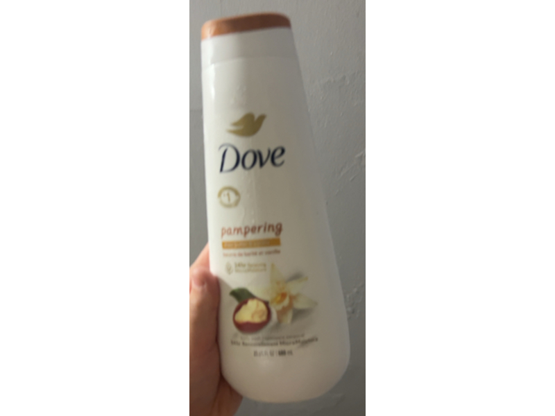 Dove Pampering Nourishing Body Wash, Shea Butter & Vanilla, 20 fl oz/591 mL