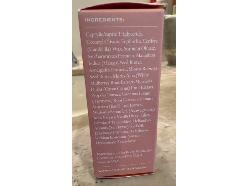 Hygiene Hero Vipstick Serum, Unflavored, 0.53 oz/15 g