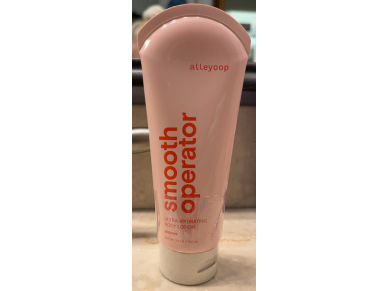 Alleyoop Smooth Operator Ultra-Hydrating Body Lotion, Papaya, 3.4 oz/100 mL