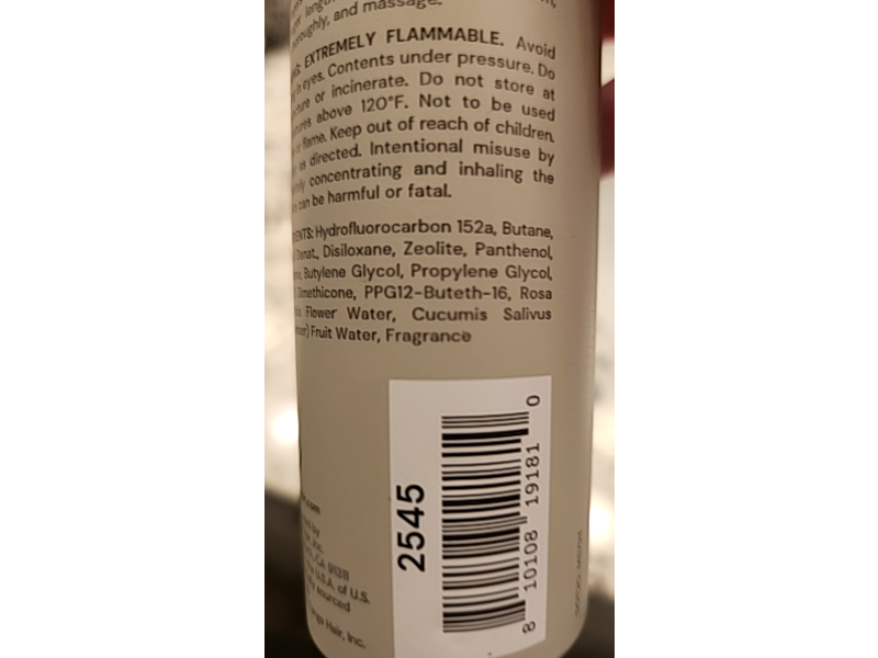 L'ange Deja Vu Dry Shampoo, 3 oz/85 g