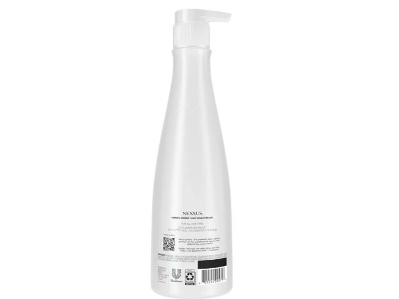 Nexxus Clean & Pure Nourishing Detox Shampoo, Lactic Acid, 13.6 fl oz/400 mL