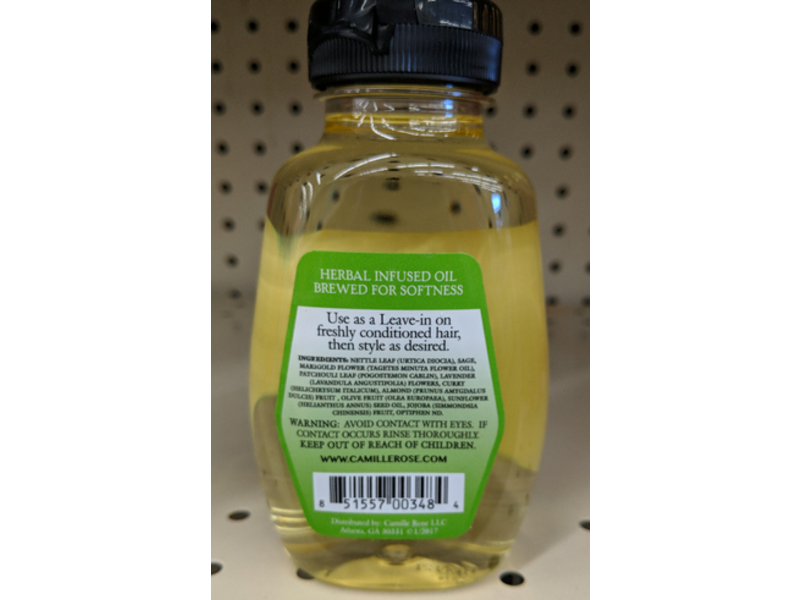 Camille Rose Seal & Softening Leave-In Collection, Herbal Tea, 9 fl oz/266 mL