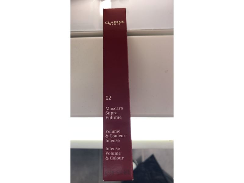 Clarins Supra Volume Mascara, Intense Brown, 0.2 fl oz/8 mL